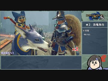 【MHRise】ナルハタタヒメ撃退RTA チャージアックスチャート　09:28:28_Part4