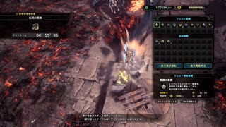 伝説の黒龍 ミラボレアス ソロハンマー 6分55秒95 fatalis hammer solo