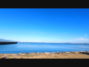 【滋賀県散策】大津駅からなぎさ公園へ徒歩タイムワープ動画【略してシガサク】