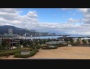 びわ湖浜大津駅前より琵琶湖を臨む