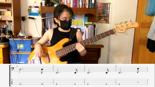 【天野月子】ゼロの調律 - 零～月蝕の仮面～Bass Cover