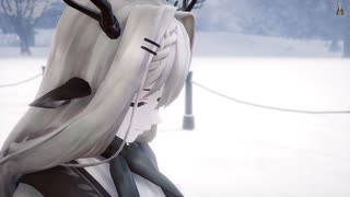 【MMD】『雪の華』アリーナ 【アークナイツ】