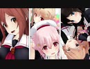 【MMD艦これ】白露型姉妹でダンスロボットダンス