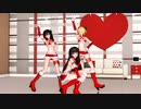 [MMD] スノートリック（黒川千秋・梅木音葉・鷺沢文香） *VR版・4K版有り