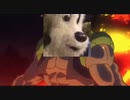 ゴジータブルーと化したわんわん