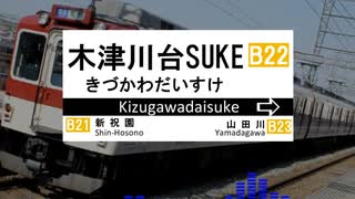 近鉄京都線が全く気付かないうちにDaisuke(静止画)