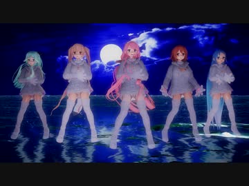 【艦これMMD】もふもふコートの白露型で爆乳戦隊パイレンジャー【残念なCeVIOカバー】