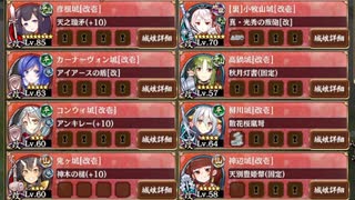 静けき夜に瞬いて 結 難しい【城プロRE 彦根城+裏小牧山城+☆5改以下イベユニ 平均Lv65】