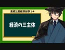 高校公民経済分野1-4／経済の三主体