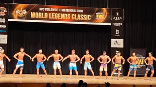 ワールドレジェンドクラシック2021メンズフィジークオープン+175に出場して来ました！【Road to World Legend Classic Show day】