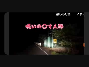 肝試し中に「呪いの○す人形」を見つけてしまった