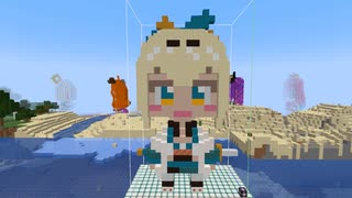 【minecraft】hololive　風真いろはの作り方