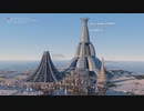 最高層建築群と未来計画集・立体映像で寸法比較
