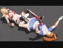 【DOA6 ryona】ティナが女性キャラに足関節攻撃 part1