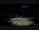 隕石?　花火?　愛知県知多半島道路にて　車載動画 2021/12/10