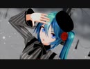 【MMD】YYB式黒ミクで「好き！雪！本気マジック」