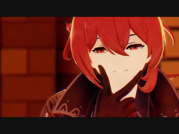 【カメラ配布あり】【原神MMD】カレシのジュード【ディルック】