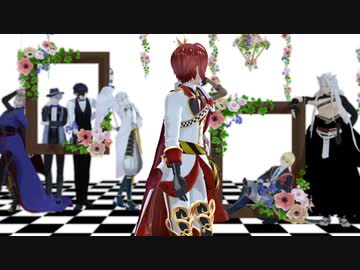 【MMD刀剣乱舞×MMDツイステ】極楽浄土【ジャンル混合MMD】
