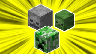 Minecraft Mobの頭とる サバイバルモード ニコニコ動画