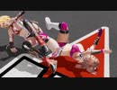 【DOA6 ryona】ティナが女性キャラに足関節攻撃 part2