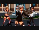 【COM3D2】島風と天津風と時津風でNight Magic Fire