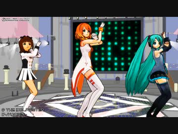 【ボカロ×アイマス】今日これから始まる私たちの伝説【MMD】