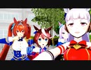 【MMDウマ娘】寒いときの対処法を教えてくれるゴルシ♪