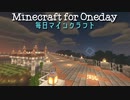 毎日マインクラフト - Day679 お城最上階の建物を作る