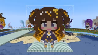 【minecraft】ホロライブID　アーニャ・メルフィッサの作り方