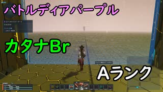 【PSO2:NGS】バトルディアパープル ソロAランク Br/Fi カタナのみ【VOICEROID実況】