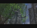 [イースⅨ]第19回(19-3) 主神グリムニルの像と車椅子の少年