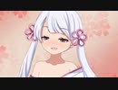 挨拶をするつくよみちゃん
