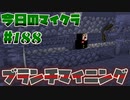 【今日のマインクラフト】～ブランチマイニング～ 【#188】