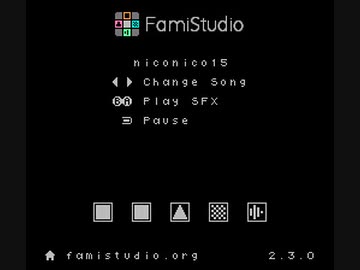 ニコニコ動画重ゴ祭　ファミコン音源部分　単品（+α）