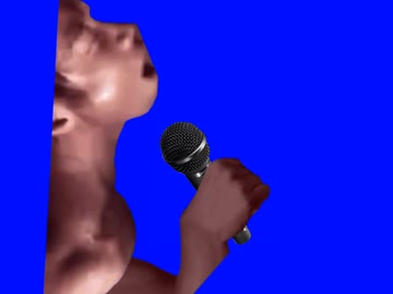 哀叫しながら熱唱するタクヤさん
