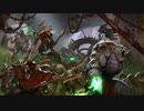 total war warhammer2 マルチプレイバトル　スケイブンvsグリーンスキン
