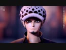 【第1回MMD廃】トラファルガー・ローで夜に駆ける【MMDワンピ】