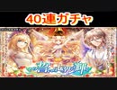 魔法使いと黒猫のウィズ  その誓いは七界に輝くガチャ  40連