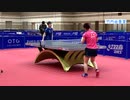 【卓球】伊藤美誠×孫穎莎 宿命のライバルとハイレベルなガチ練習を見せる！