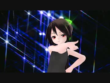 【MMD】黒髪ちゃんで『RED ZONE』トレースしてみました【あぴミク】