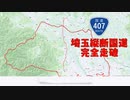 自転車で埼玉縦断！国道407号完全走破
