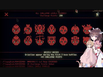 【inscryption】力押しnscryption:kaycee's mod：全チャレンジ適用で勝利【voiceroid実況】