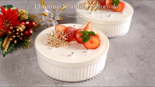 ナッペ要らず♪苺のスコップショートケーキ：Japanese style strawberry shortcake｜小麦粉だいすき