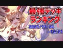 【最強デッキランキング】2021-11-24~12-21【#東方リキャストリフト】