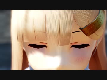【MMD艦これ】夕立　黒潮で　「紙っぽいな」（神っぽいな）