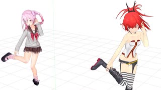 【CUL ロサ(ROSA)】HYBRIDをCULでカバーして踊ってみた【MMD】CUL誕生祭2021