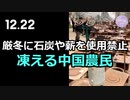 厳冬に石炭や薪の使用禁止、凍える中国農民