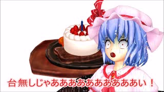【東方MMD第2部】ショートケーキの日【一発ネタ】