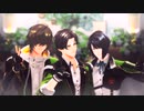 【MMD刀剣乱舞】Lights(SHOOK Remix)【豊前江・桑名江・松井江】