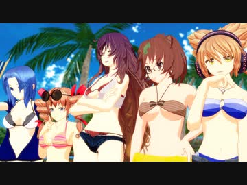 [東方MMD] Little Scarlet Bad Girl - 命蓮寺と友達 【第1回MMD廃】